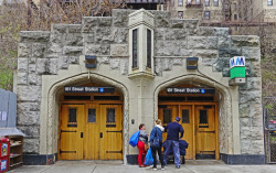 nyc-subway:  181st St station by Steve Guttman NYC