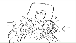 In the first version of the goop hug, I had both Amethyst and