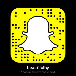 beautifulandhorny:  Hello,  Here is my private Snapchat I made