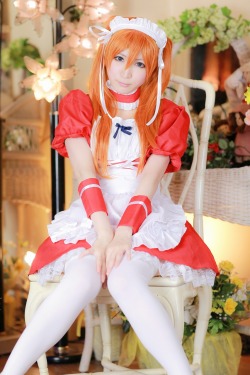 Cute Cosplay Girl LeChat [Maid Outfit] 2-4HELP US GROW Like,Comment