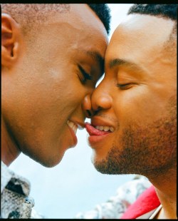 captain-narraboth:All Hail the Beautiful, Black Gay Love on Pose,