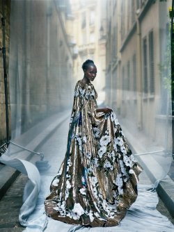 visualjunkee: model: Lupita Nyong’o - photographer: Mert Alas