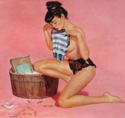 vintagegal:  Illustrations by Al Brule c. 1950s
