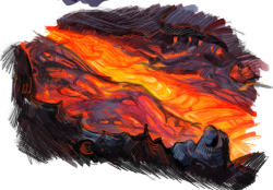 pitzips: hot and spicy lava studies