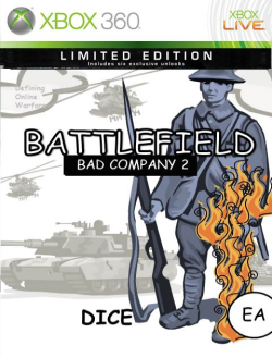 clipartcoverart:  Battlefield Bad Company 2ClipArt Cover Art