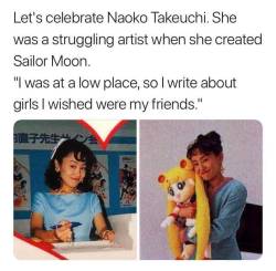 cloudfreed:  30-minute-memes:Wholesome Sailor Moon’s creator