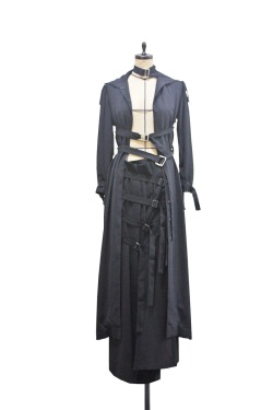 neoclassicalvintage:  Jenn Lee Coat Jean Paul GAULTIER Skirt