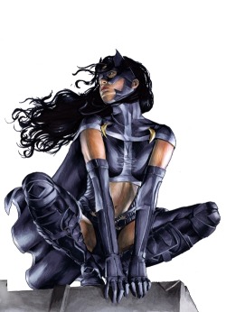 thehappysorceress:  comicheroines:  Huntress  by Cat Staggs 