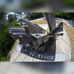 A Sundial that Shows Solstice #nasa #apod #sun #sundial #summer