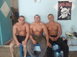 theruskies:  Oh, fuuck! Wanna raped by these Russian macho fuckers