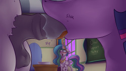 marsvenusnsfw:  Twilight’s first oral report. It went well.