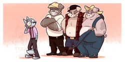 eclipticafusion:  The three little pigs and the big bad wolf
