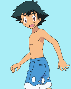 shortaminute:  Ash from Pokémon (Hoopa Movie) I think it was