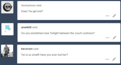 thetinyapprentice:I’ve only misplaced my Twilight once or twice.