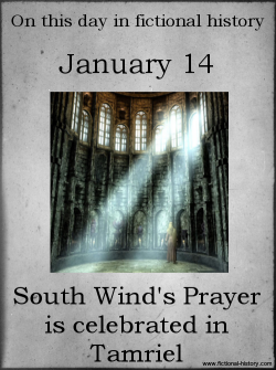 fictional-history:  “South Wind’s Prayer is celebrated