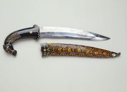 art-of-swords:  Khanjar DaggerDated: circa 1850Culture: IndianaMedium: