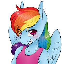 bubbleburst: Rainbow Dash 