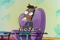 rockosedits:Bojack Horseman in Rocko’s Modern Life!