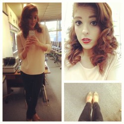 redrule:  colorfulnickels:  First real day as a ginger. I’m