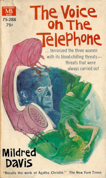 The Voice On The Telephone, by Mildred Davis (Macfadden- Bartell,