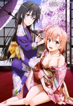 Megami-MAGAZINE-May-2015-anime-posters-yahari-ore-no-seishun-lovecome-wa-machigatteiru-yugahama-yui-yukinshita-yukino-poster.jpg