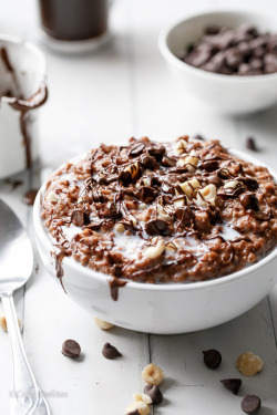 do-not-touch-my-food:  Nutella Double Chocolate Oatmeal