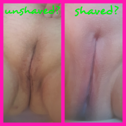 laceylaplante-blanca:  Which do you prefer? #unshave or #shave