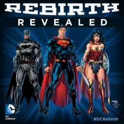 rcbot:  DC REBIRTH - Jim Lee   Man, that Superman costume looks