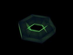 1ucasvb:  A ghostly hexagonal-pentagonal torus rotating simultaneously