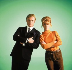 yestergaze: Robert Redford and Jane Fonda in “Barefoot in