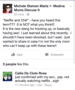 White moms canceling their family accounts right now lol