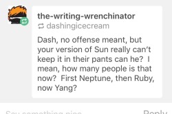 Did y'all forget I ship/shipped yang with sage, pyrrha, ren,