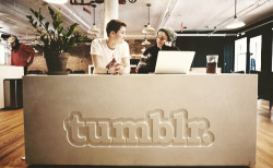 sarahxsykes:  Hanging out at Tumblr HQ in New York. 