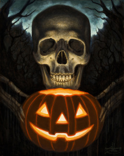 ex0skeletal:  (via Preview: Chet Zar’s “All Hallows’ Eve”