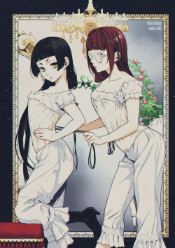 modestrogue:  Mey-Rin & Ran-Maomanga “BLACK BUTLER”color