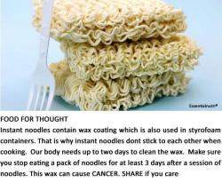 veganmovement2012:  Instant noddles  