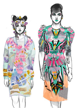 artsysimshi:   Manish Arora spring 2015 and fall 2011 this took