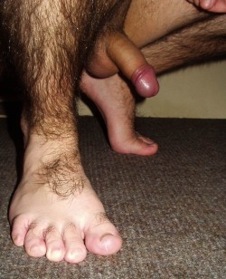 Hairy piggies.