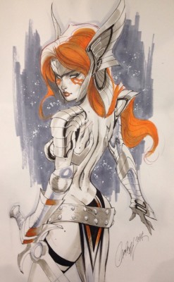 imthenic:  Angela by J. Scott Campbell 