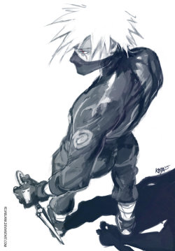 kejablank:  Don’t mess with meDon’t mess with Kakashi when