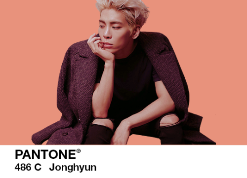 kitaecat:  [ SHINee x Pantone ] 