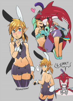 kitsune23star:Bunny outfit!