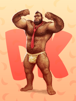 bearsionated: A NEW CHALLENGER APPROACHES! Donkey Kong’s brute