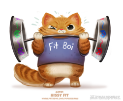 cryptid-creations: Daily Paint 2441. Hissy Fit Prints available
