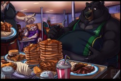 chrispywolf:  The very friendly Breakfast bar The very friendly