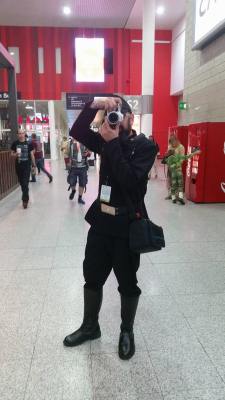 Me at celeration London with my regular Imperial issue camera