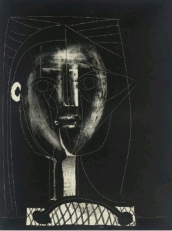 zzzze:  Pablo Picasso, Black Figure,1948