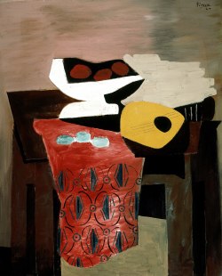 alongtimealone:  Pablo Picasso (1881-1973) The Red Foulard, 1924
