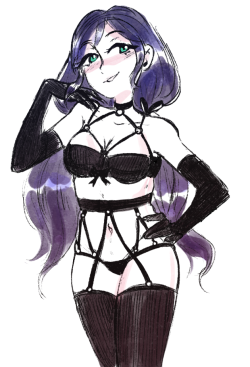 childofsquid:  Some Nozomi doodles to relax <3  I wanted
