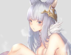 korwa (granblue fantasy) drawn by oukawa yuu - Danbooru